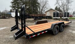 2026 BWISE / BRI-MAR 82″ x 20′ EQUIPMENT TRAILER-16,000 GVW ELECTRIC BRAKES AND ADJUSTABLE RAMPS (EH20-16) full