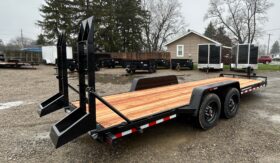 2026 BWISE / BRI-MAR 82″ x 20′ EQUIPMENT TRAILER-16,000 GVW ELECTRIC BRAKES AND ADJUSTABLE RAMPS (EH20-16)