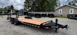 2027 BWISE / BRI-MAR 7×22 EQUIPMENT TRAILER-14,000 GVW ELECTRIC BRAKES AND ADJUSTABLE RAMPS (EH22-14) full