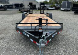 2027 BWISE / BRI-MAR 7×22 EQUIPMENT TRAILER-14,000 GVW ELECTRIC BRAKES AND ADJUSTABLE RAMPS (EH22-14) full