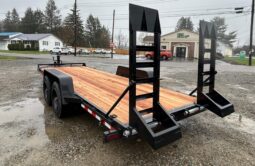 2026 BWISE / BRI-MAR 82″ x 20′ EQUIPMENT TRAILER-16,000 GVW ELECTRIC BRAKES AND ADJUSTABLE RAMPS (EH20-16) full