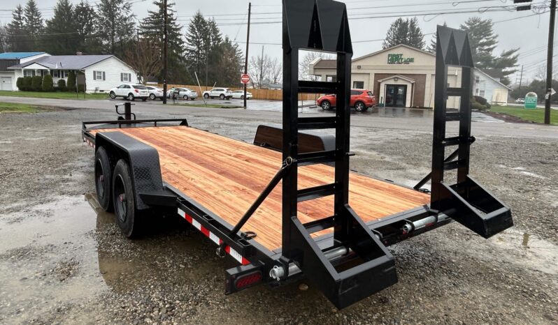 2026 BWISE / BRI-MAR 82″ x 20′ EQUIPMENT TRAILER-16,000 GVW ELECTRIC BRAKES AND ADJUSTABLE RAMPS (EH20-16) full