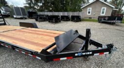 2027 BWISE / BRI-MAR 7×22 EQUIPMENT TRAILER-14,000 GVW ELECTRIC BRAKES AND ADJUSTABLE RAMPS (EH22-14) full