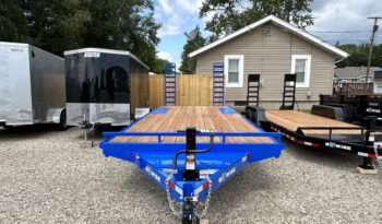 2024 BWISE/BRI-MAR 102″ x 24′ DECK OVER EQUIPMENT TRAILER-14,000 GVW, ELECTRIC BRAKES & ADJUSTABLE RAMPS (EH824-14) full