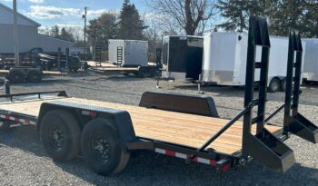 2024 BWISE/BRI-MAR 82″ x 18′ EQUIPMENT TRAILER-12,000 GVW ELECTRIC BRAKES AND ADJUSTABLE RAMPS (EH18-12) full