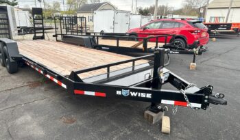 2024 BWISE/BRI-MAR 82″ x 20′ EQUIPMENT TRAILER-14,000 GVW ELECTRIC BRAKES AND ADJUSTABLE RAMPS (EH20-14) full