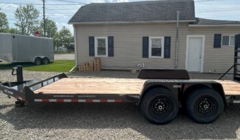 2024 BWISE/BRI-MAR 82″ x 18′ EQUIPMENT TRAILER-14,000 GVW ELECTRIC BRAKES AND ADJUSTABLE RAMPS (EH18-14) full
