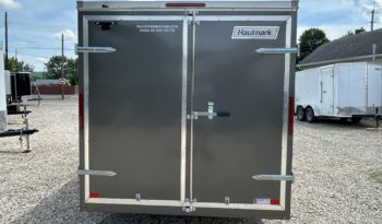 2025 HAULMARK PASSPORT DELUXE 7×14 ENCLOSED CARGO TRAILER-7,000 GVW 6’6″ INTERIOR, V-NOSE, ELECTRIC BRAKES AND BARN DOORS(PP714T2-D) full