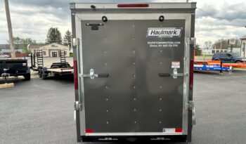 2024 HAULMARK PASSPORT DELUXE 5′ x 8′ ENCLOSED CARGO TRAILER-2,990 GVW V-NOSE, REAR RAMP DOOR(PP58S2-D) full