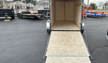 2024 HAULMARK PASSPORT DELUXE 5′ x 8′ ENCLOSED CARGO TRAILER-2,990 GVW V-NOSE, REAR RAMP DOOR(PP58S2-D) full