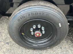 2026 BWISE 7×20-17.6k GVW EQUIPMENT TRAILER-ELECTRIC BRAKES AND FULL WIDTH RAMPS w/SPRING ASSIST (EF20-16HD) full