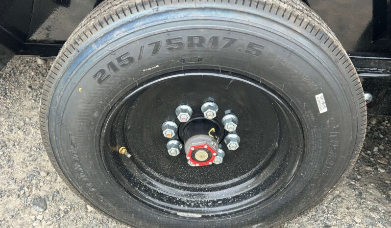 2026 BWISE 7×20-17.6k GVW EQUIPMENT TRAILER-ELECTRIC BRAKES AND FULL WIDTH RAMPS w/SPRING ASSIST (EF20-16HD) full