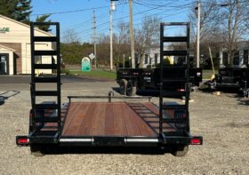 2026 BWISE / BRI-MAR 7×16 EQUIPMENT TRAILER-9,990 GVW ELECTRIC BRAKES AND ADJUSTABLE RAMPS (EH16-10ELE)
