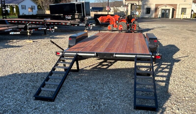 2026 BWISE / BRI-MAR 7×16 EQUIPMENT TRAILER-9,990 GVW ELECTRIC BRAKES AND ADJUSTABLE RAMPS (EH16-10ELE) full