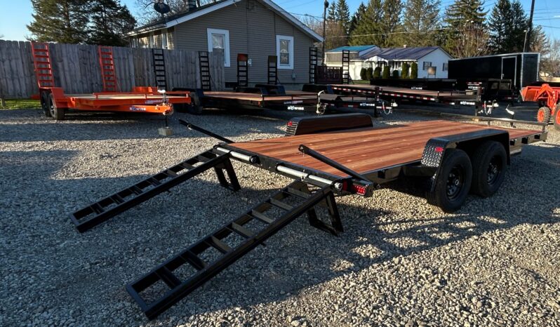 2026 BWISE / BRI-MAR 7×16 EQUIPMENT TRAILER-9,990 GVW ELECTRIC BRAKES AND ADJUSTABLE RAMPS (EH16-10ELE) full