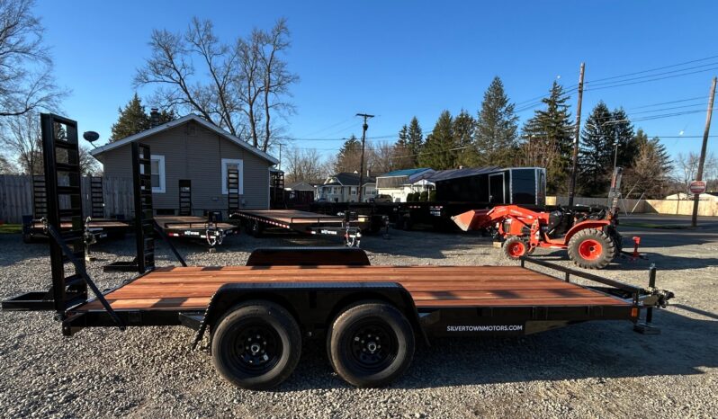 2026 BWISE / BRI-MAR 7×16 EQUIPMENT TRAILER-9,990 GVW ELECTRIC BRAKES AND ADJUSTABLE RAMPS (EH16-10ELE) full
