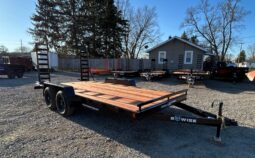 2026 BWISE / BRI-MAR 7×16 EQUIPMENT TRAILER-9,990 GVW ELECTRIC BRAKES AND ADJUSTABLE RAMPS (EH16-10ELE) full