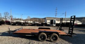 2026 BWISE / BRI-MAR 7×16 EQUIPMENT TRAILER-9,990 GVW ELECTRIC BRAKES AND ADJUSTABLE RAMPS (EH16-10ELE)