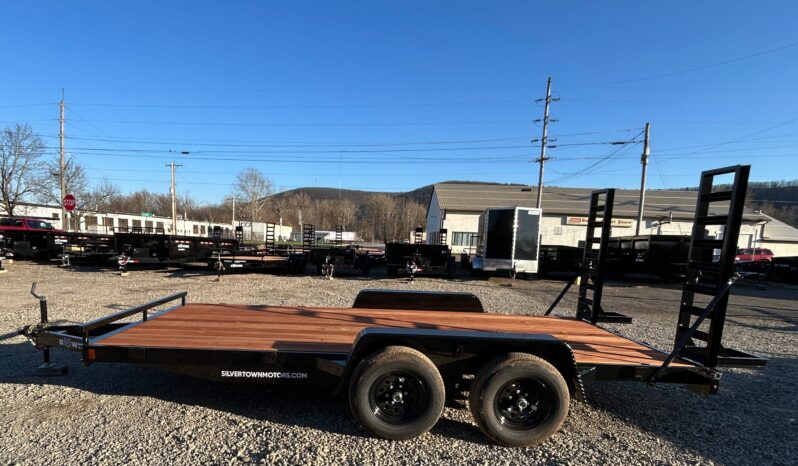 2026 BWISE / BRI-MAR 7×16 EQUIPMENT TRAILER-9,990 GVW ELECTRIC BRAKES AND ADJUSTABLE RAMPS (EH16-10ELE) full