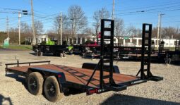 2026 BWISE / BRI-MAR 7×16 EQUIPMENT TRAILER-9,990 GVW ELECTRIC BRAKES AND ADJUSTABLE RAMPS (EH16-10ELE) full