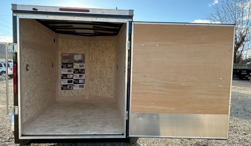 2026 HAULMARK PASSPORT DELUXE 5 x 10 ENCLOSED CARGO TRAILER-2,990 GVW V-NOSE, SINGLE SIDE SWING DOOR(PP510S2-D) full