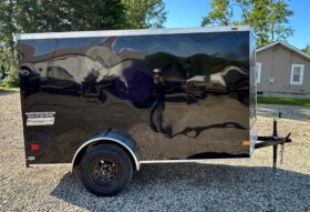 2026 HAULMARK PASSPORT DELUXE 5×10 ENCLOSED CARGO TRAILER-2,990 GVW V-NOSE, SINGLE SIDE SWING DOOR(PP510S2-D)