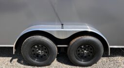 2027 7 X 14 Haulmark Passport Deluxe Enclosed Trailer-7,000 GVW, 7’0″ Interior, V-Nose, Ramp Door (PP714T2-D)-Gray full