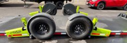 2027 BELMONT-FLATTRAK 7×22-14,000 LAY FLAT, TILT, DROP-DECK EQUIPMENT TRAILER w/HYDRAULIC JACK (FCH8022) full