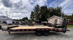 2027 BELMONT 8.5×20-14k DECKOVER EQUIPMENT TRAILER w/5′ SPRING ASSISTED LADDER RAMPS (DO920-14K)