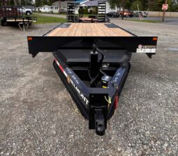 2027 BELMONT 8.5×20-14k DECKOVER EQUIPMENT TRAILER w/5′ SPRING ASSISTED LADDER RAMPS (DO920-14K) full