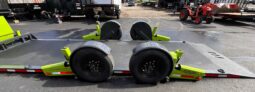 2027 BELMONT-FLATTRAK 7×22-14,000 LAY FLAT, TILT, DROP-DECK EQUIPMENT TRAILER w/HYDRAULIC JACK (FCH8022) full