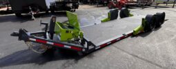 2027 BELMONT-FLATTRAK 7×22-14,000 LAY FLAT, TILT, DROP-DECK EQUIPMENT TRAILER w/HYDRAULIC JACK (FCH8022) full