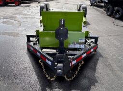 2027 BELMONT-FLATTRAK 7×22-14,000 LAY FLAT, TILT, DROP-DECK EQUIPMENT TRAILER w/HYDRAULIC JACK (FCH8022) full