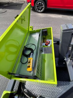 2027 BELMONT-FLATTRAK 7×22-14,000 LAY FLAT, TILT, DROP-DECK EQUIPMENT TRAILER w/HYDRAULIC JACK (FCH8022) full