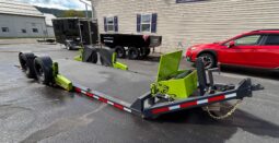 2027 BELMONT-FLATTRAK 7×22-14,000 LAY FLAT, TILT, DROP-DECK EQUIPMENT TRAILER w/HYDRAULIC JACK (FCH8022) full